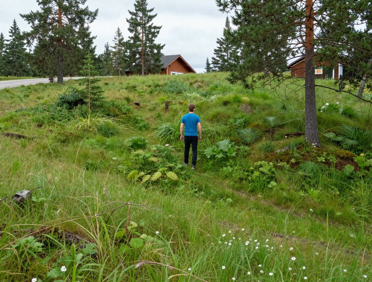Henkilö tekee aamulenkkiä suomalaisessa koivumetsässä – aurinkoiset polut, syvä vihreä luonto, raikas aamuatmosfääri